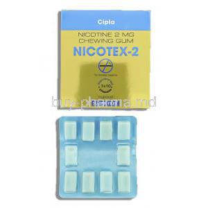 Nicotex, Nicotine 2 mg