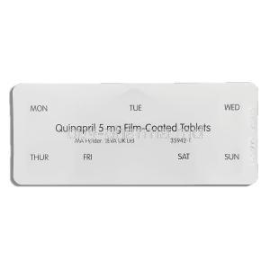 Quinapril 5 mg packaging