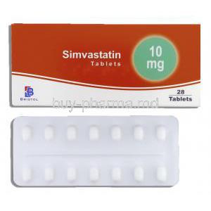 Simvastatin Tablets, Generic  Zocor, Simvastatin 10mg