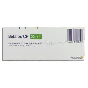 Betaloc CR 23.75 mg box