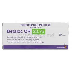 Betaloc CR 23.75 mg box Astrazeneca