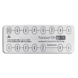 Betaloc CR 23.75 mg packaging