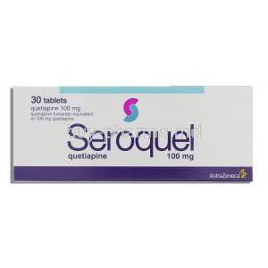 Seroquel 100 mg box