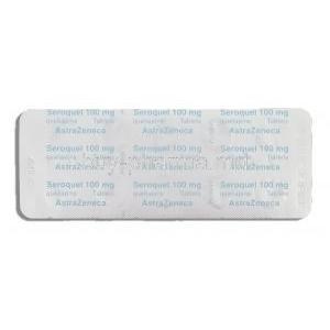 Seroquel 100 mg packaging