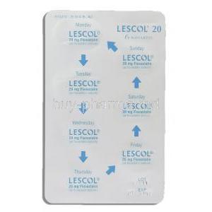 Lescol  20 mg capsule