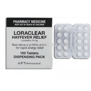 Loraclear, Generic  Claritin, Loratadine 10mg