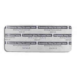 Bicalutamide 150 mg packaging