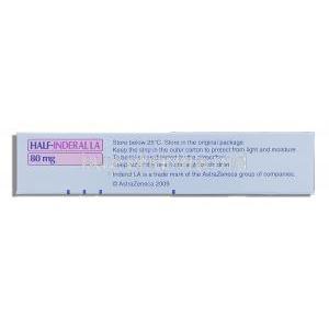 Half Inderal La 80 mg Storage condition