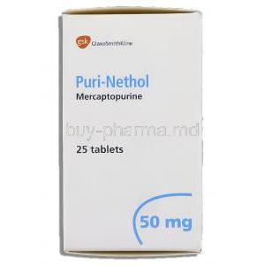 Purinethol, Mercaptopurine 25 mg box