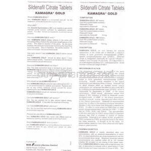 Kamagra, Sildenafil Citrate 100mg Patient information sheet 1