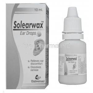 Solearwax Ear Wax Dissolvent Ear Drops