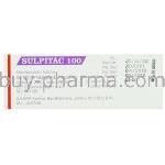 Sulpitac 100, Amisulpride Manufacturer Information