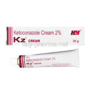 KZ Cream, Generic Nizoral, Ketoconazole Cream 2% 30gm