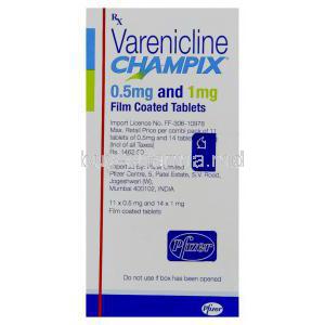 Champix, Varenicline Starter Pack (Pfizer)