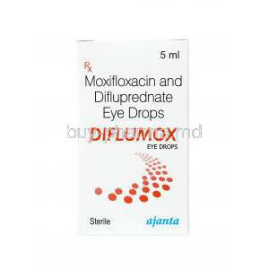 Diflumox Eye Drop, Moxifloxacin/ Difluprednate