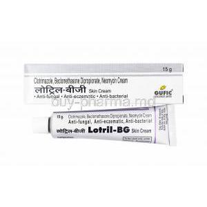 Lotril BG Cream, Beclometasone/ Clotrimazole/ Gentamicin