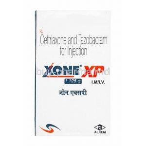 Xone XP Injection, Ceftriaxone/ Tazobactum