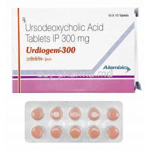 Urdiogem, Ursodiol (Ursodesoxycholic Acid)