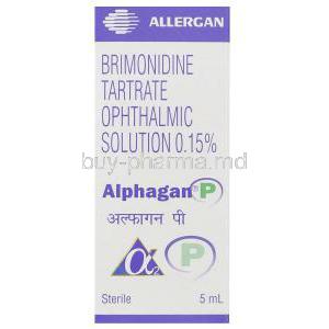Alphagan-P, Brimonidine Eyedrop