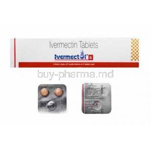 Ivermectol, Ivermectin 6mg box and tablets