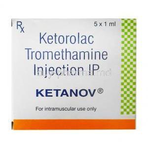 Ketanov Injection, Ketorolac 30mg  box