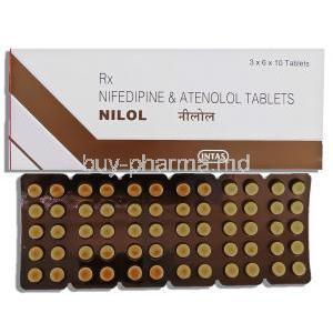 Nifedipine/ Atenolol Tablet