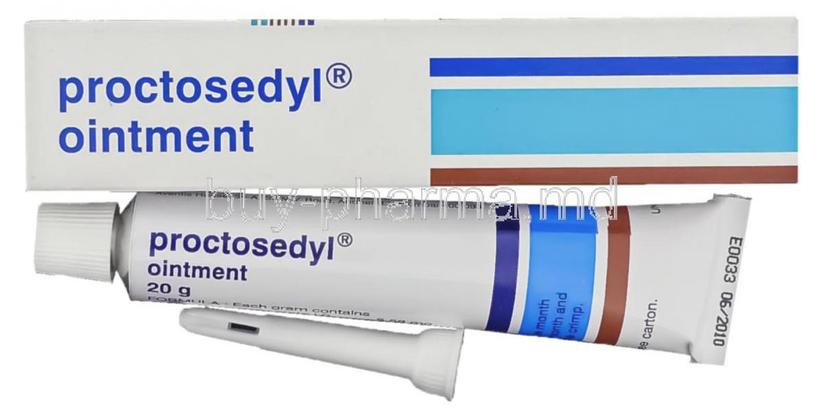 Proctosedyl 10 gm Ointment (sanofi-aventis) Box