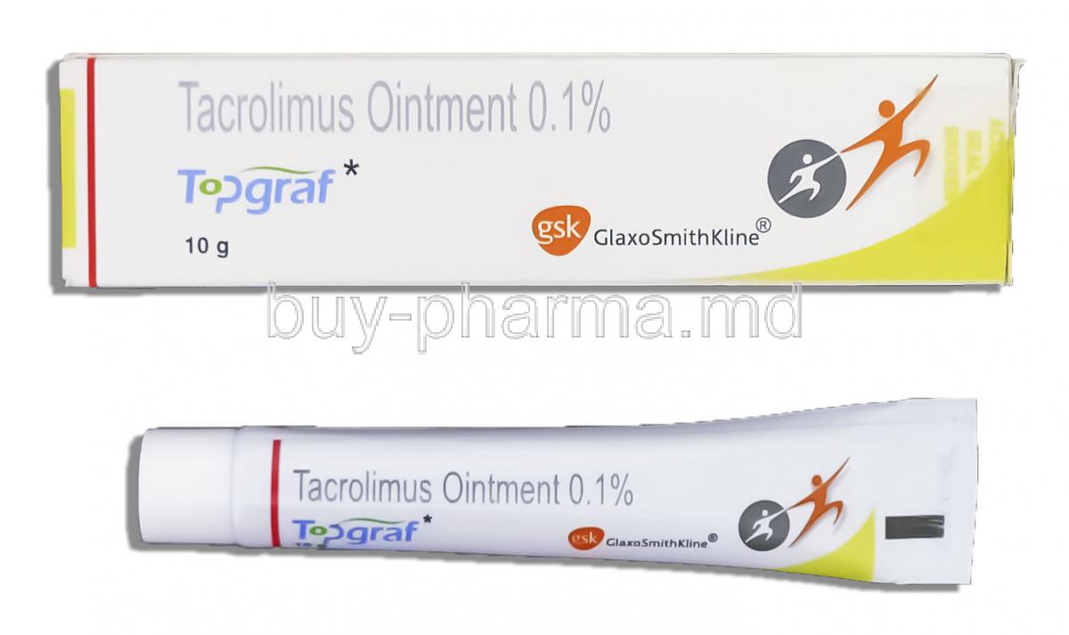 Topgraf, Tacrolimus 0.1% Ointment