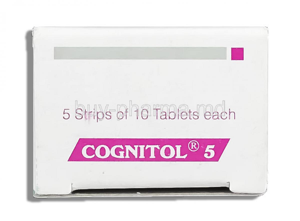 Cognitol , Generic Cavinton,  Vinpocetine 5 mg box