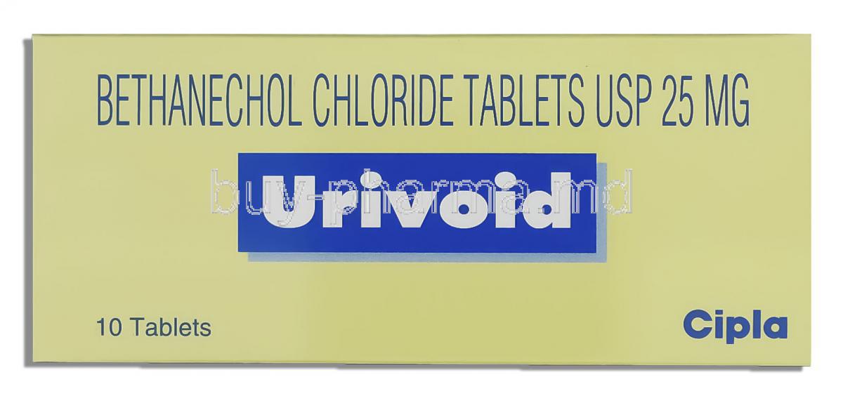 Urivoid, Generic Myotonine , Bethanechol  25 mg