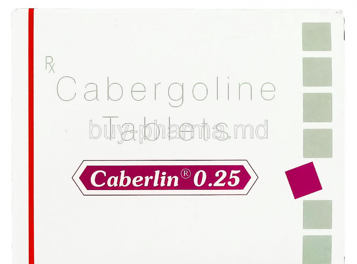 Caberlin 0.25, Generic Dostinex,  Cabergoline