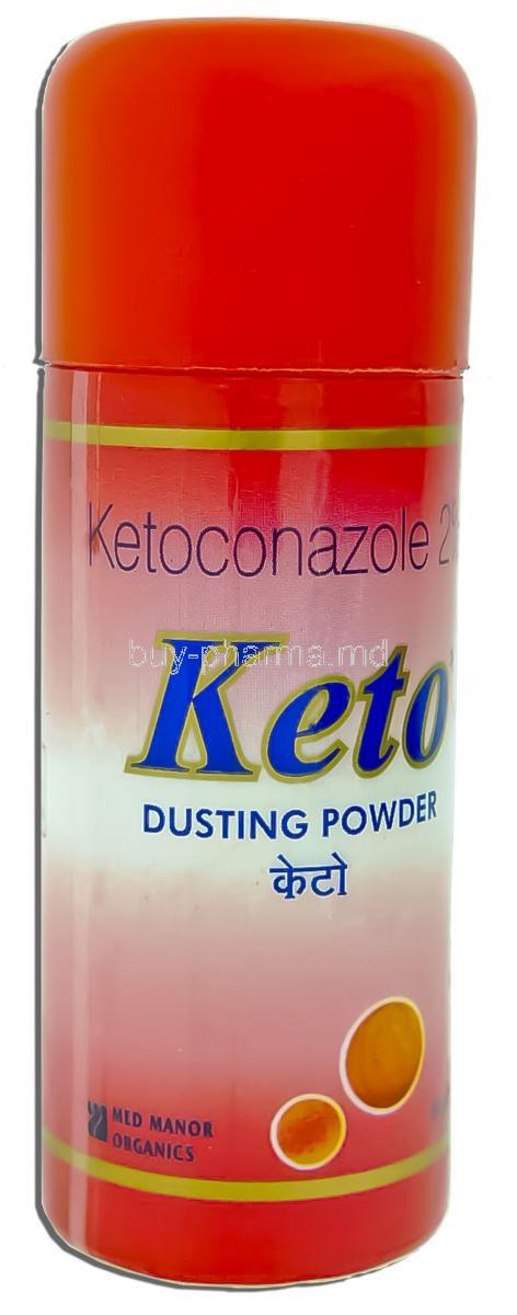 Keto, Ketoconazole   50 Gm Dusting Powder