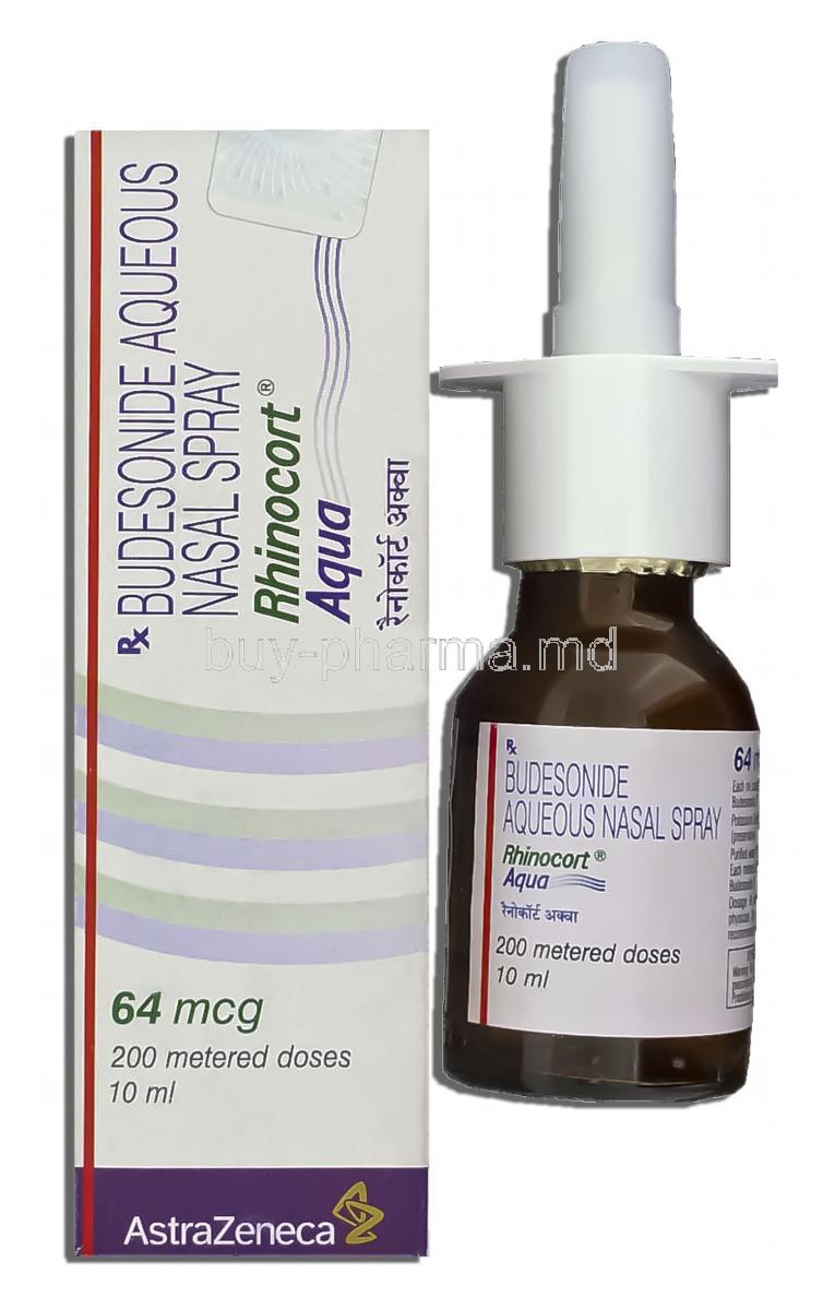 Buy Rhinocort Aqua Nasal Spray, Budesonide Aqueous Online