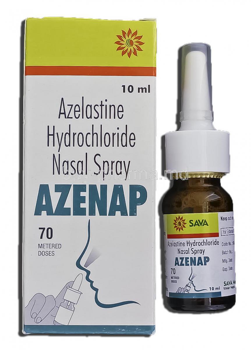 azelastine hcl brand names