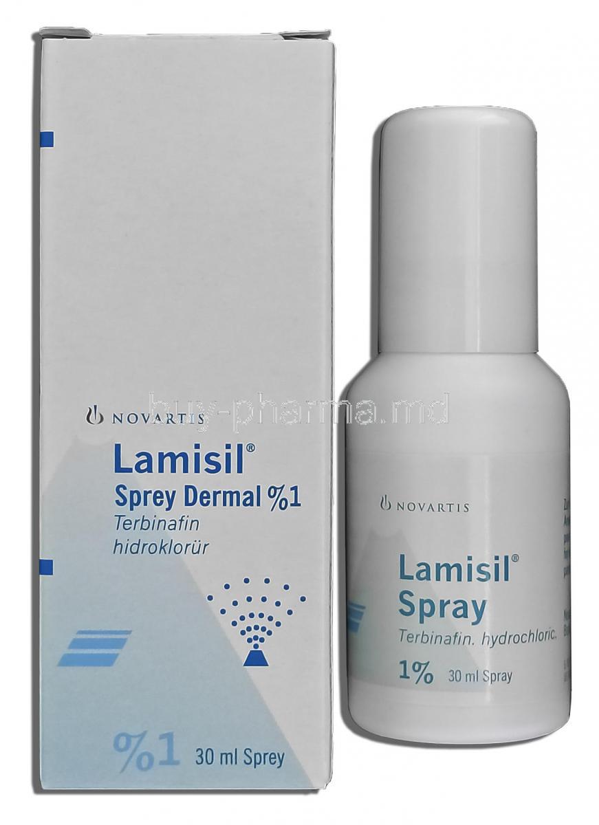 13008 Lamisil Sprey Dermal 1 30ml Box And Spray