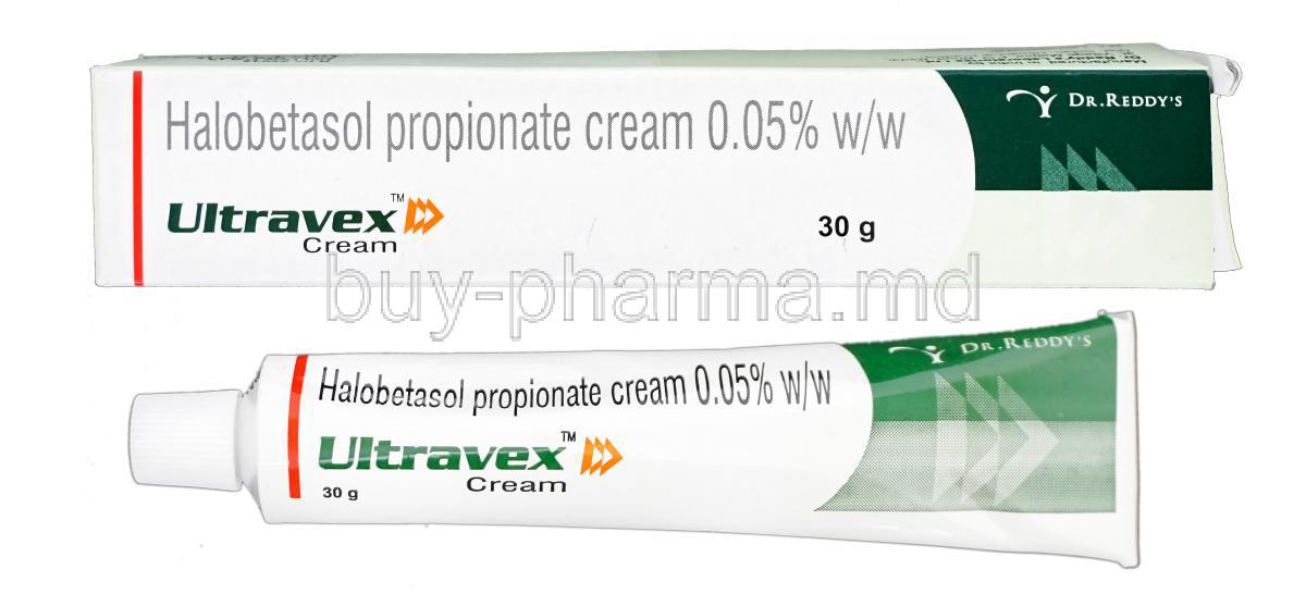Ultravex, Generic Ultravate, Halobetasol  Propionate Cream