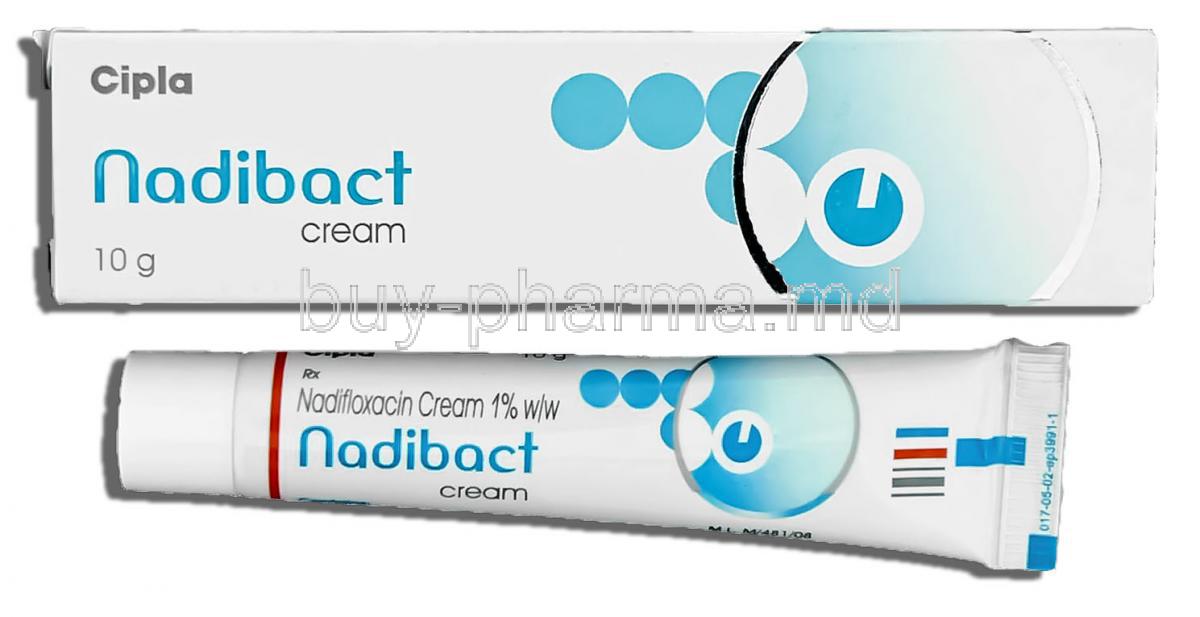 Nadoxin, Nadifloxacin 1% 10 gm Cream (Wockhardt)
