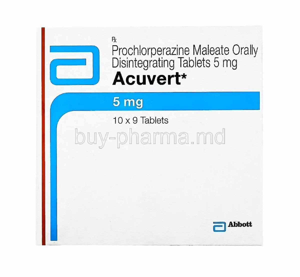 Acuvert, Prochlorperazine