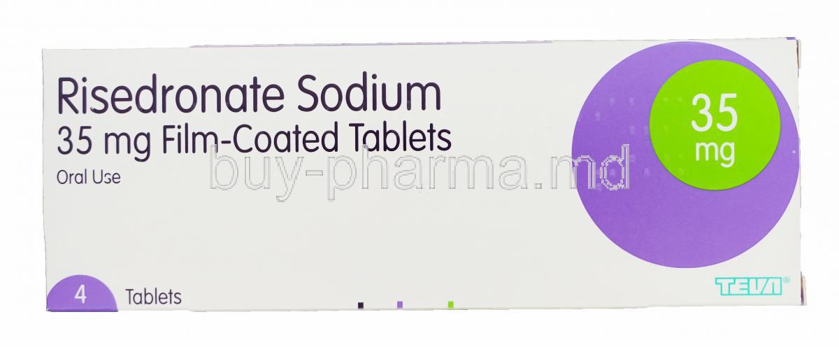 RISEDRONATE SODIUM, Generic Actonel, Risedronate Sodium 35mg Box