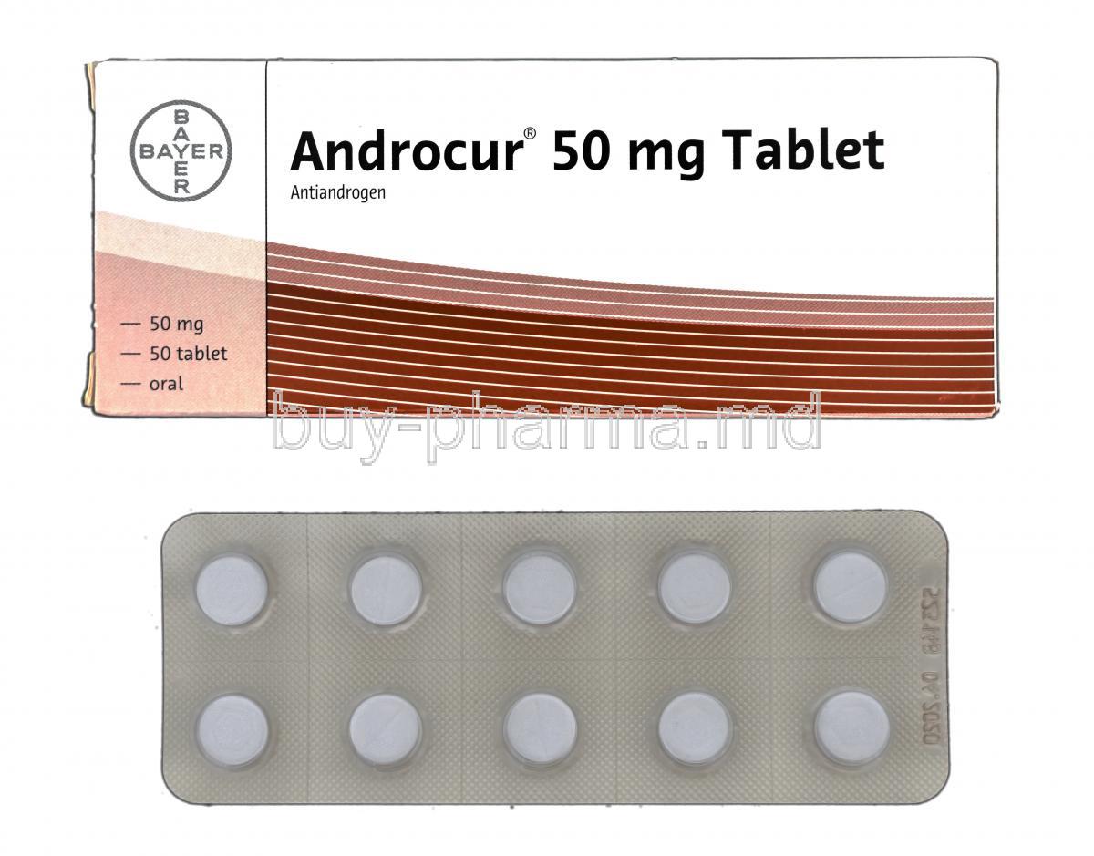 Androcur Cyproterone Acetate 50mg