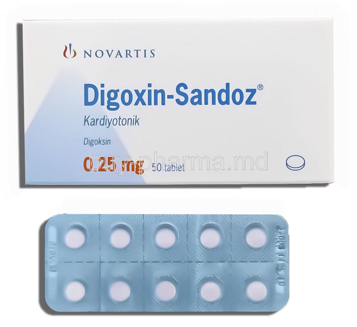 Digoxin 0 25 mg