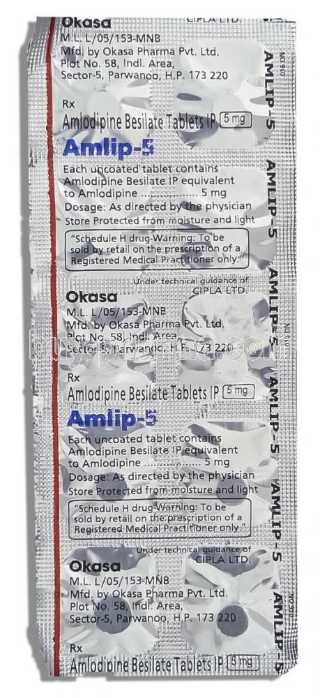 does amlodipine besylate cause swelling