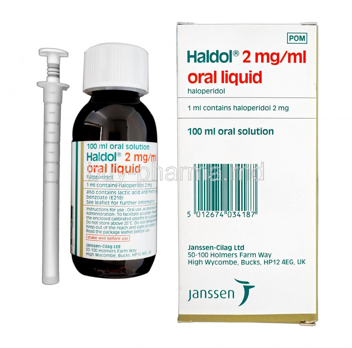 Haldol, Haloperidol  Oral Solution