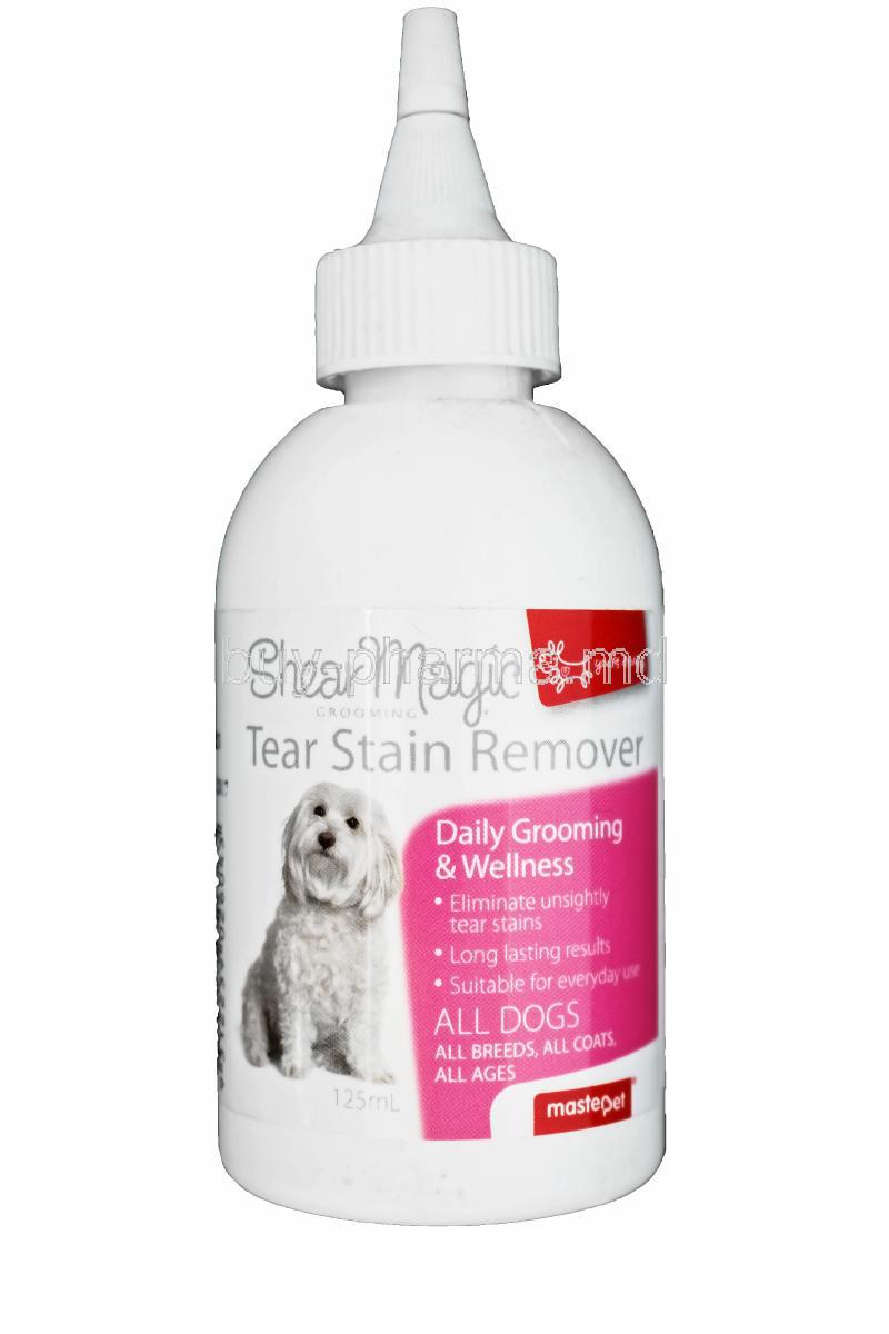 Shear Magic Grooming for Dogs, Tear Stain Remover 125ml Bottle