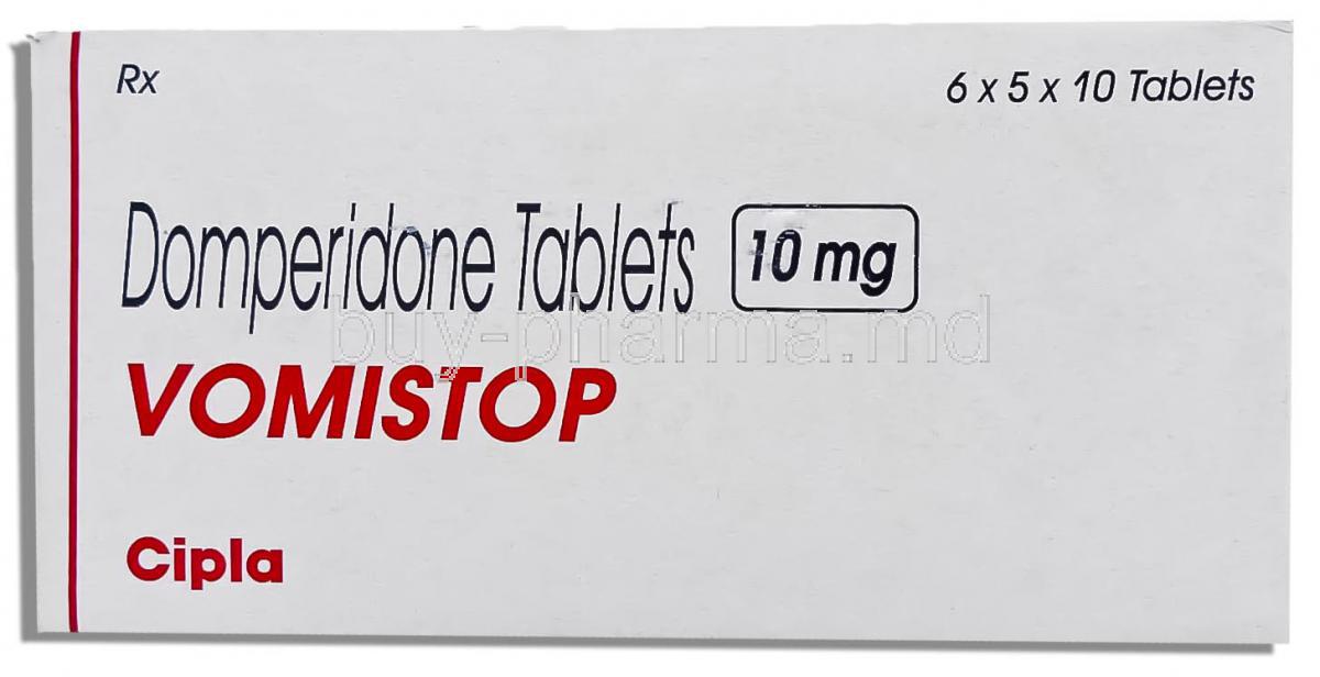 Vomistop, Domperidone 10 Mg Tablet (Cipla )