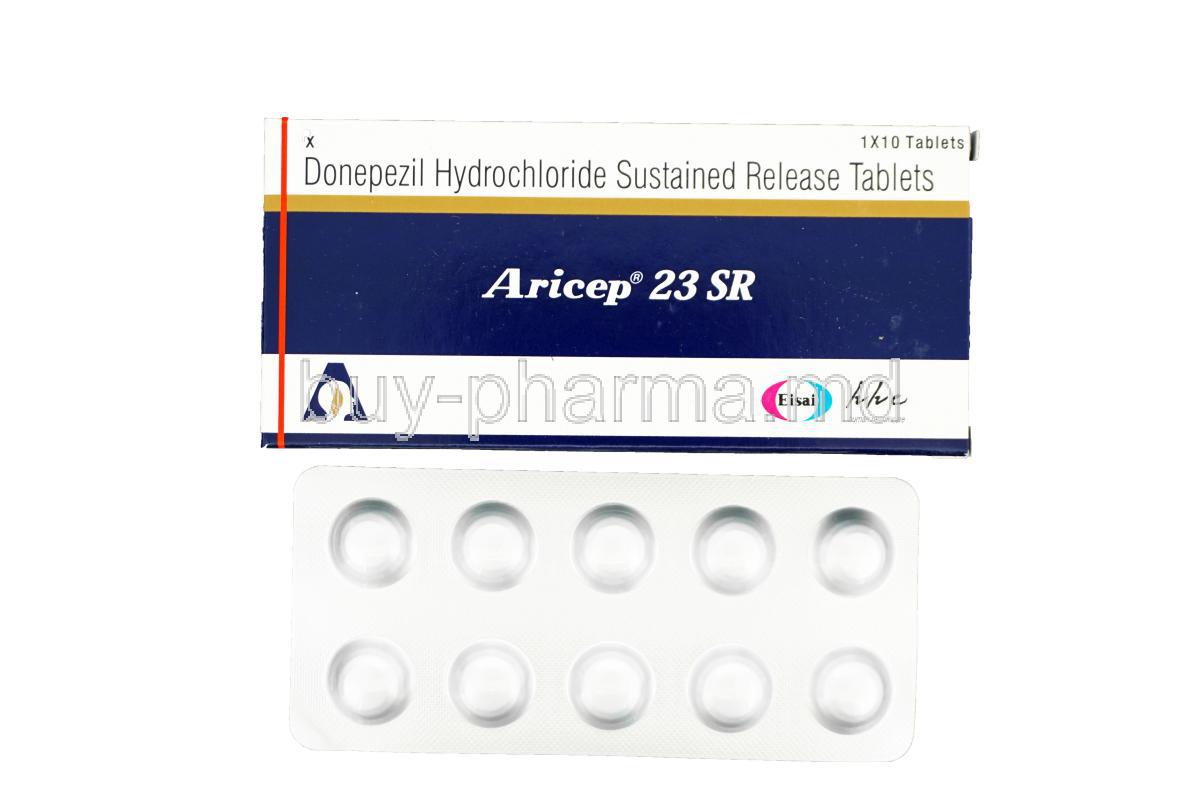 Aricep 23 SR, Donepezil HCl 23mg Sustained Release