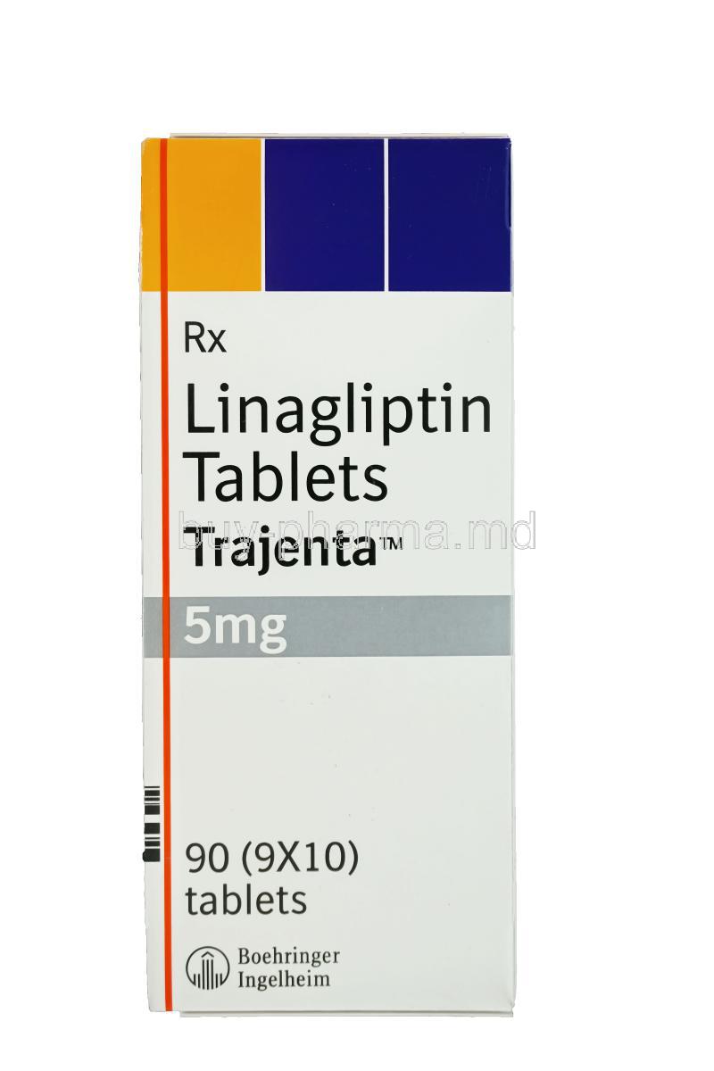 Trajenta, Linagliptin 5mg Box