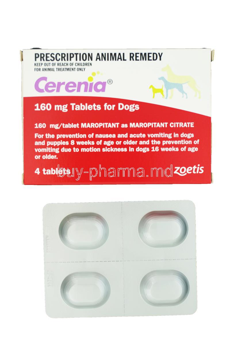 CERENIA, Maropitant Citrate 160mg for Dogs