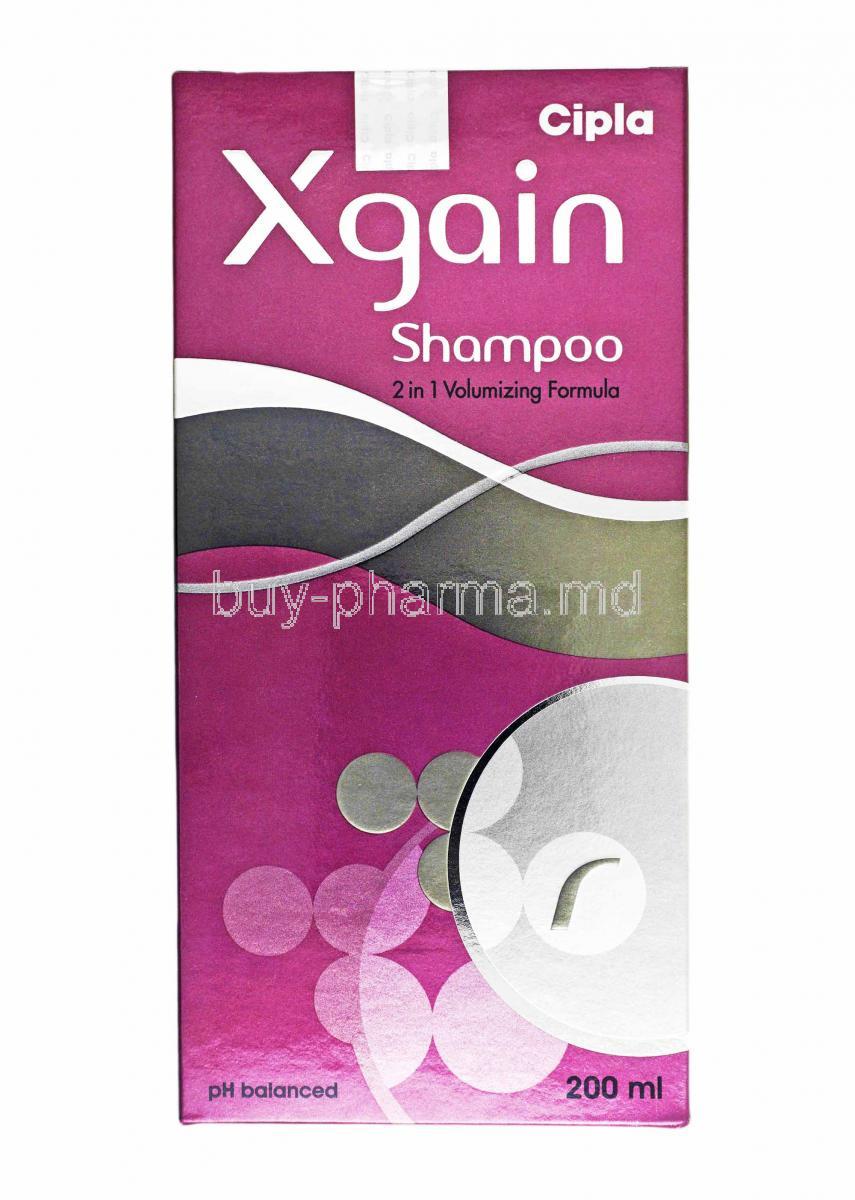 Xgain Shampoo, 200ml box