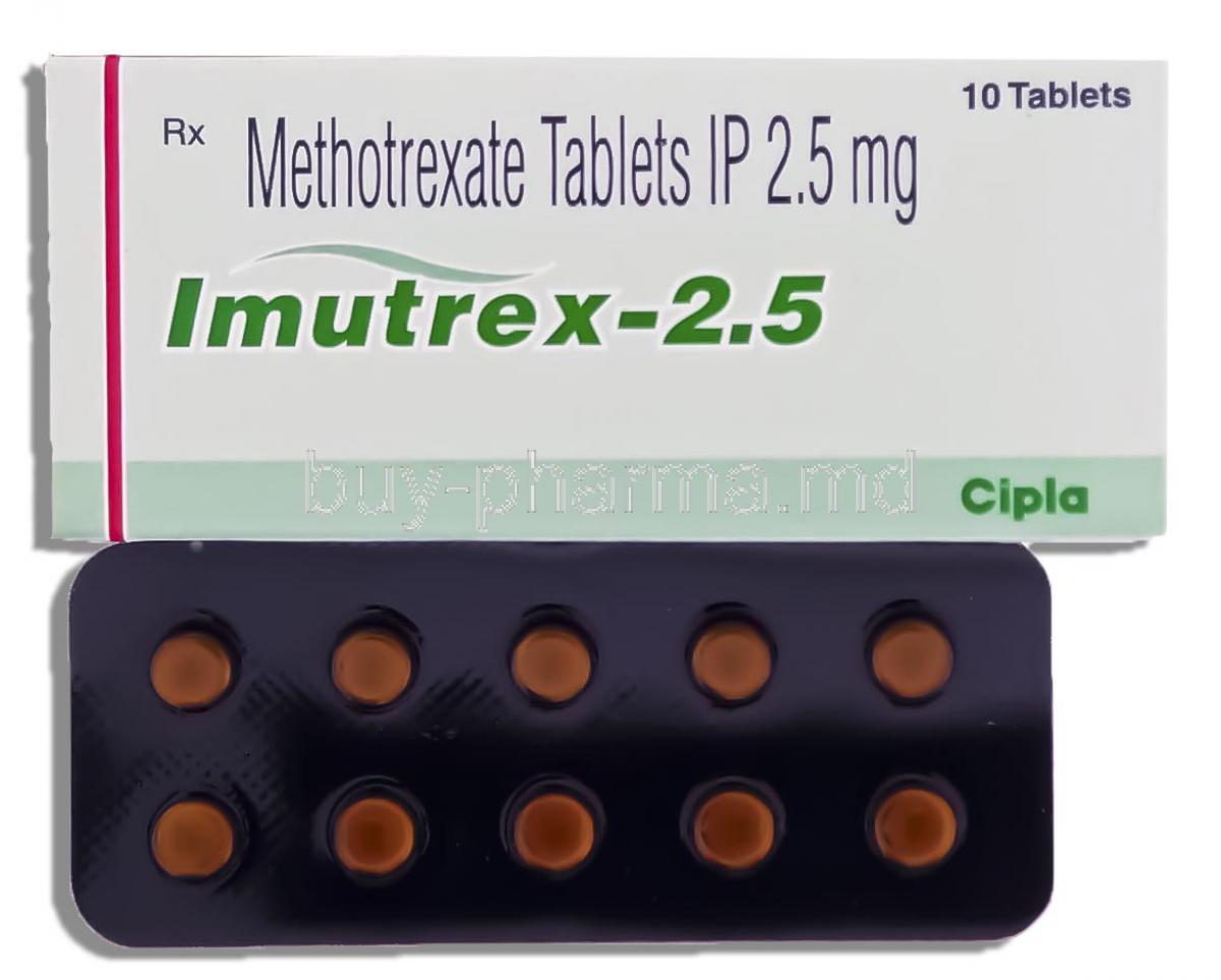 Imutrex, Methotrexate 7.5 Mg Tablets (Cipla)
